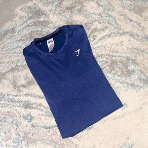 Men's Blue Gymshark T-Shirt